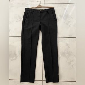 Brunello Cucinelli dark gray forever classic pants